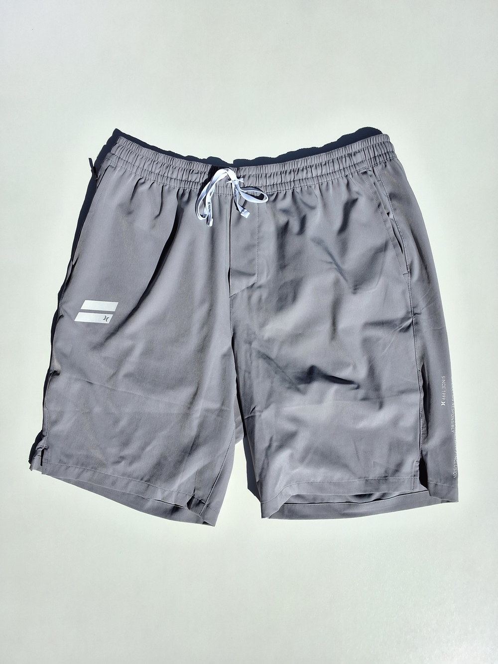 Hurley Men's Exist Collection Light Weight Volley Walk Short - Gray (Size L)
